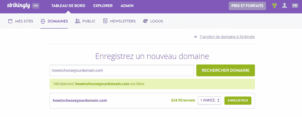 Conseils pour choisir un nom de domaine pour votre site Web