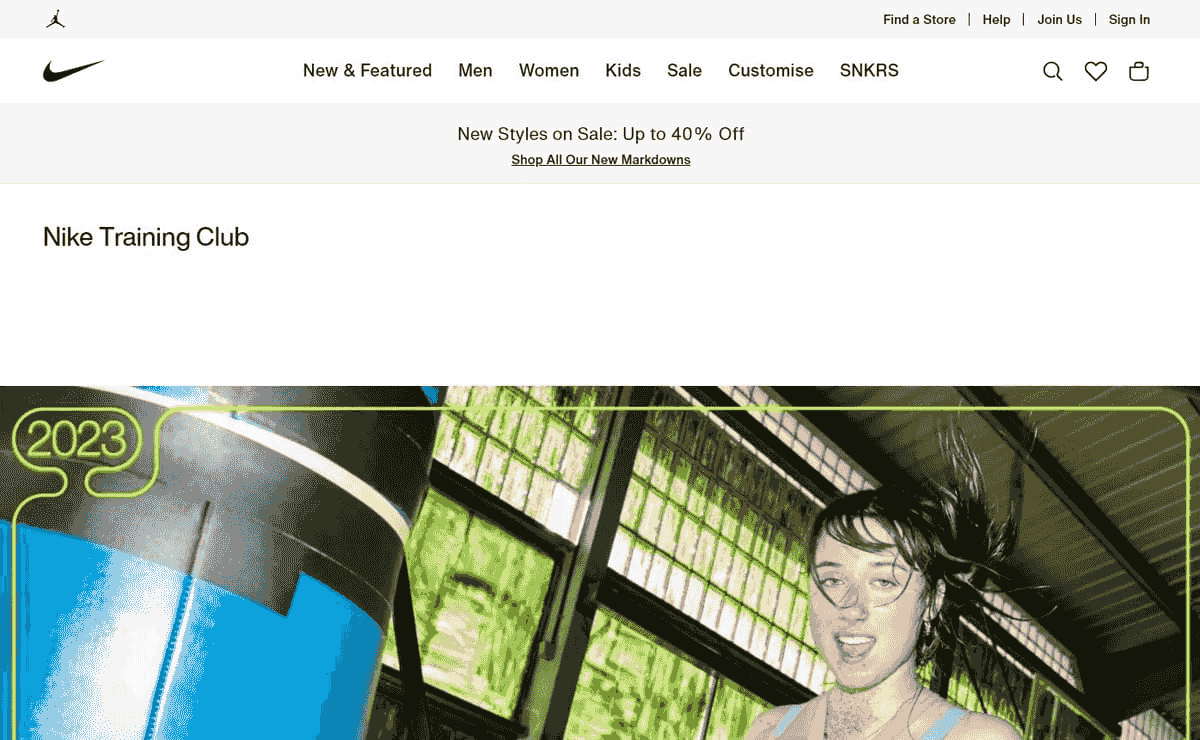 1. Nike Training Club