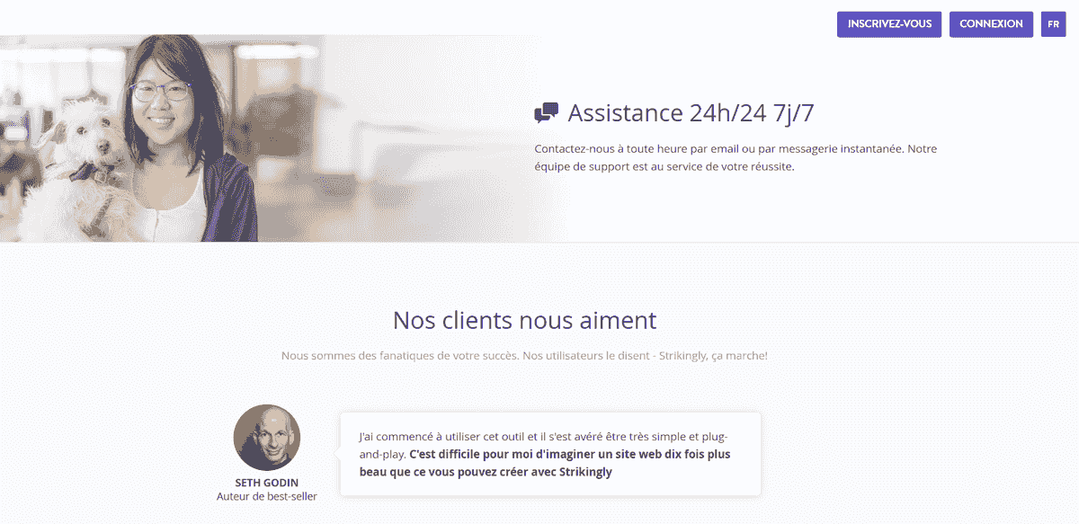 Modèles Strikingly  Les clients sont le cœur de toute entreprise, et assurer leur bonheur est crucial pour le succès. Répondre à leurs préoccupations de manière rapide et efficace est essentiel pour créer des clients satisfaits. En écoutant activement leurs retours et en empathisant avec leurs frustrations, vous pouvez leur montrer que leurs opinions comptent.  Écoute active et empathie L'écoute active consiste à se concentrer pleinement, comprendre, répondre et se souvenir de ce qui est dit par le client. Cela peut être réalisé en maintenant le contact visuel, en hochant la tête pour montrer sa compréhension et en posant des questions clarificatrices. L'empathie va de pair avec l'écoute active - c'est la capacité de comprendre et de partager les sentiments d'autrui. En reconnaissant les émotions de votre client et en montrant une véritable préoccupation, vous pouvez instaurer la confiance et créer une expérience positive.  Offrir des solutions et des alternatives Une fois que vous avez compris les préoccupations de votre client, il est important de proposer des solutions pratiques ou des alternatives qui répondent efficacement à leurs besoins. Cela peut impliquer de proposer différents produits ou services qui conviennent mieux à leurs exigences ou de fournir un remboursement ou un échange si nécessaire. En étant proactif dans la recherche de solutions, vous démontrez votre engagement envers satisfaction du client et augmentez la probabilité de transformer un client mécontent en un client satisfait.  Suivi et résolution en temps opportun La rapidité est cruciale lorsqu'il s'agit de résoudre les préoccupations des clients - plus un problème persiste sans solution, plus un client devient insatisfait. Après avoir proposé des solutions ou des alternatives, il est essentiel de suivre rapidement pour s'assurer que le problème a été résolu de manière satisfaisante. Cela démontre votre dévouement à fournir un service exceptionnel et montre aux clients que leur satisfaction est votre priorité.  En écoutant activement avec empathie, en offrant des solutions pratiques ou des alternatives, et en assurant un suivi rapide des résolutions, les entreprises peuvent efficacement répondre aux préoccupations des clients et créer des clients satisfaits qui sont plus susceptibles de rester fidèles à long terme.  Fournir un service client exceptionnel