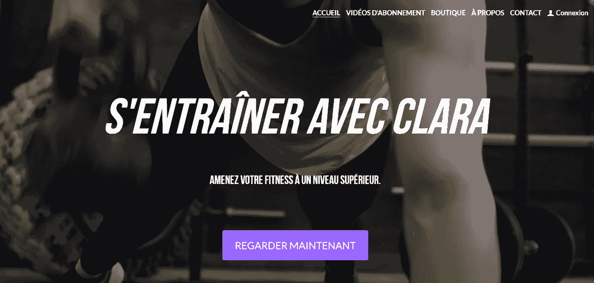 Entraînement de Fitness
