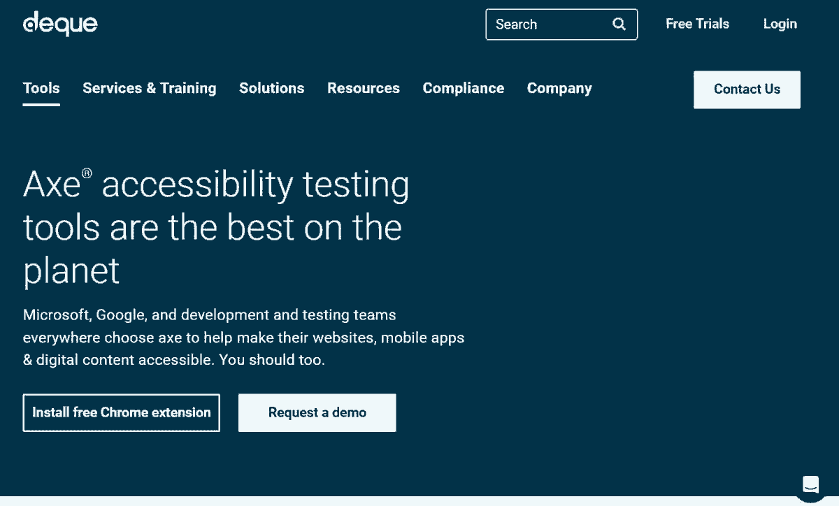 Utilisation de l'outil de test d'accessibilité Axe pour le test d'accessibilité Web