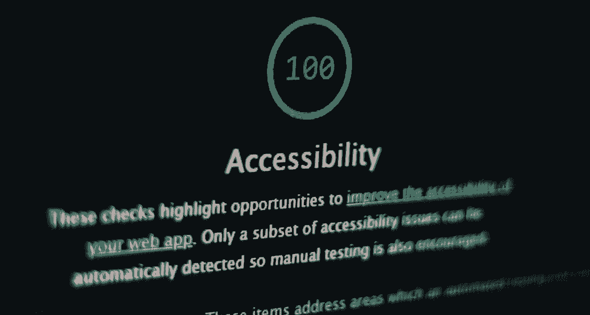 Comprendre les Directives d'Accessibilité Web