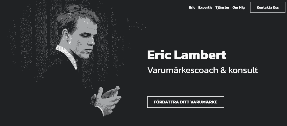 Ställa in din talarwebbplats med Strikingly