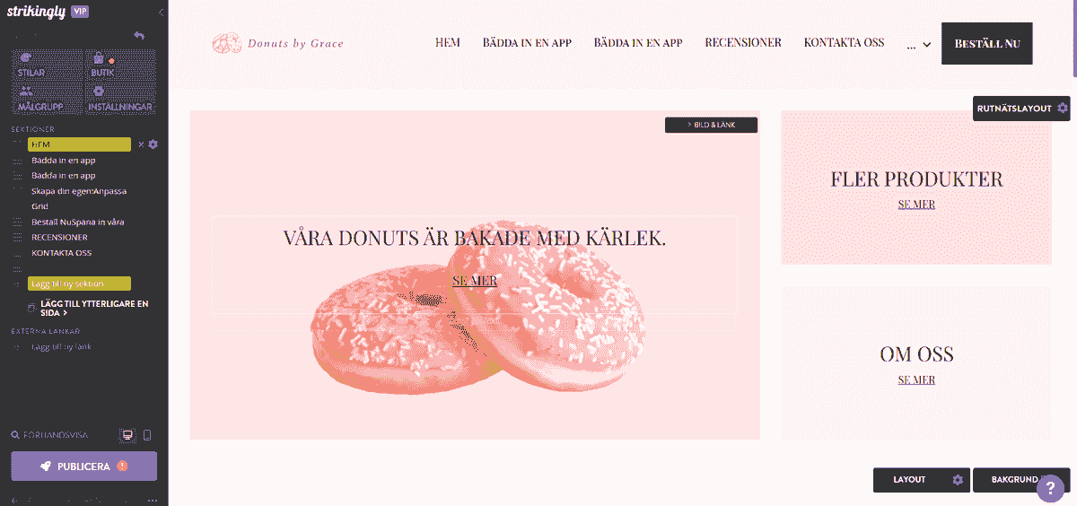Ta scenen: Visa upp dina videor med Strikingly