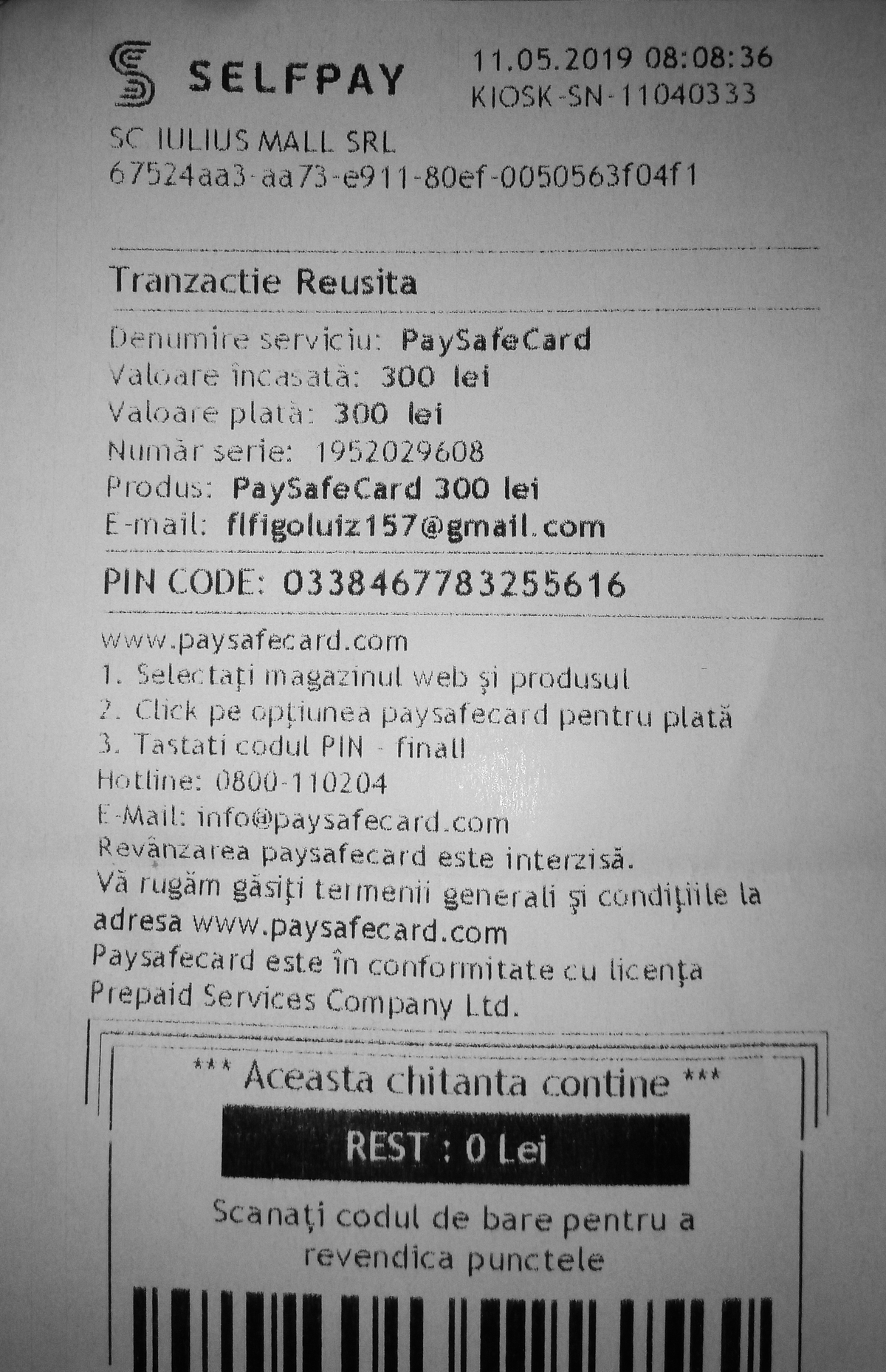 Generate Pin Code Paysafecard 50 euro code free