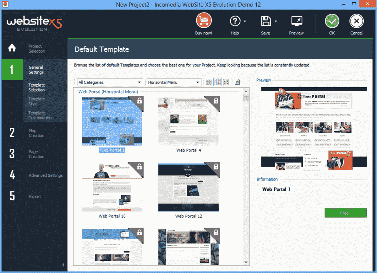 Sticky Bootstrap Website x5 free template