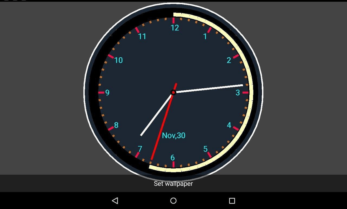 Change to analog clock windows 10