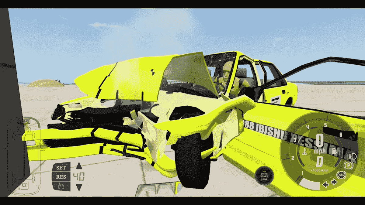 Beamng drive crash test map