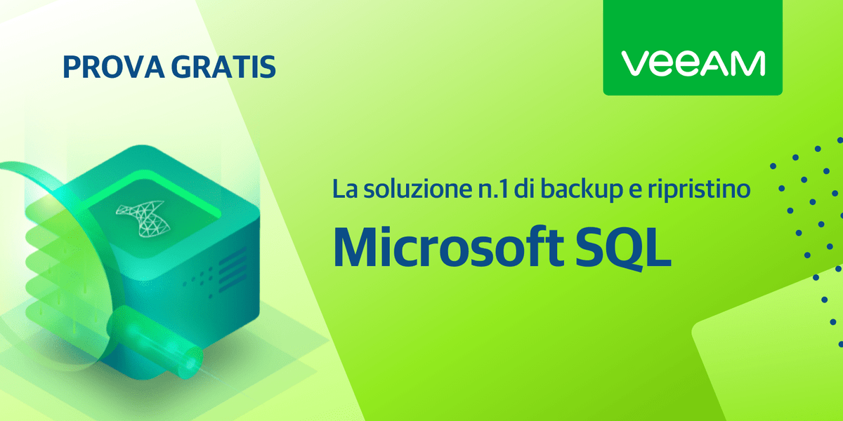 Veeam and sql backup best practice