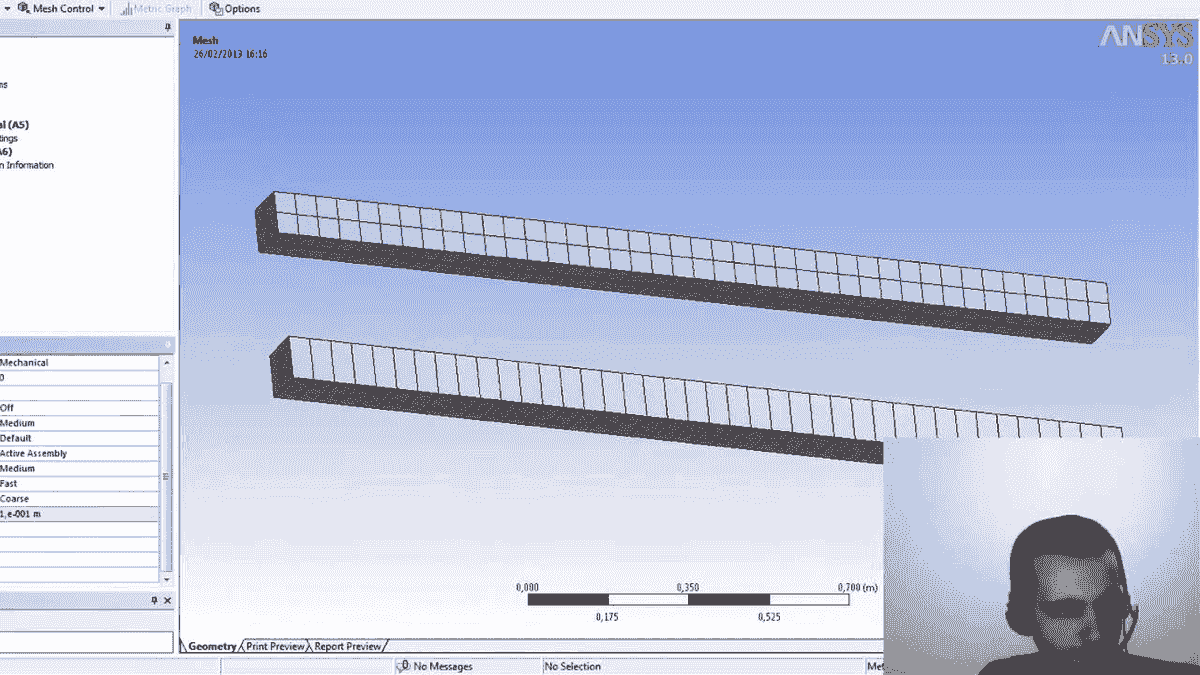 Define cross sectional area command ansys apdl