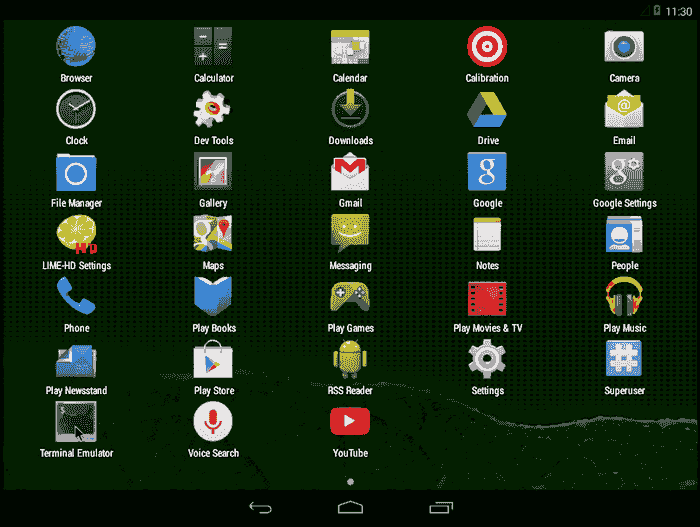 Change android mac using terminal emulator