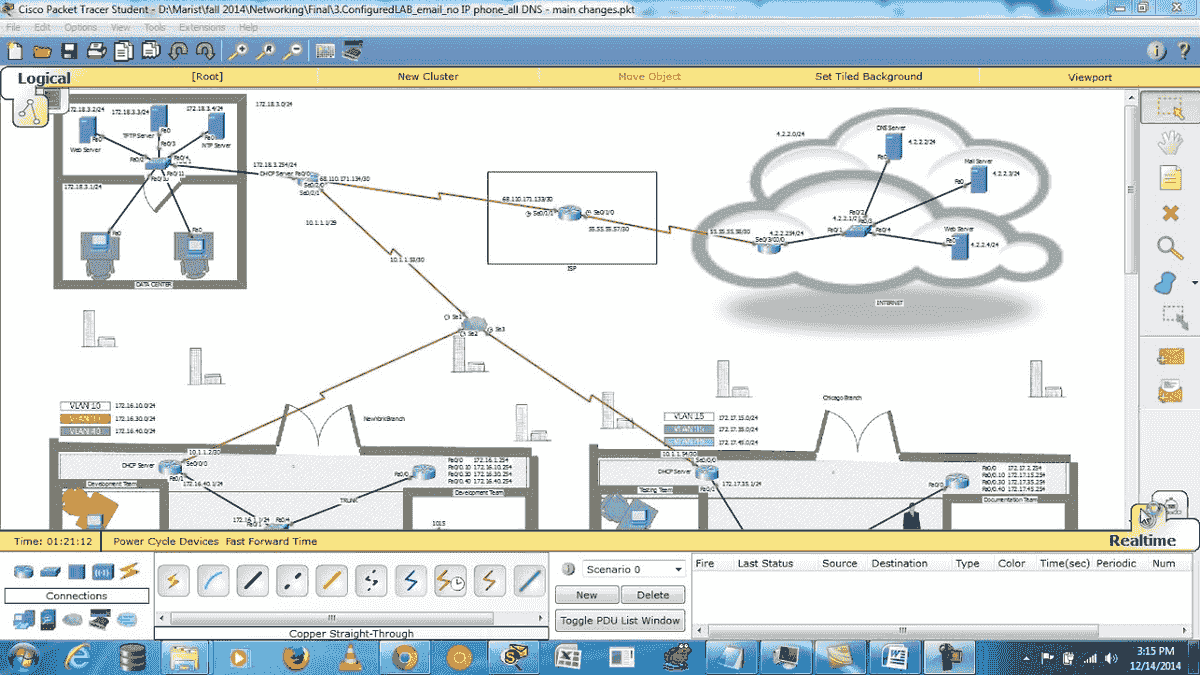 ASA 5505 � CISCO PACKET TRACER