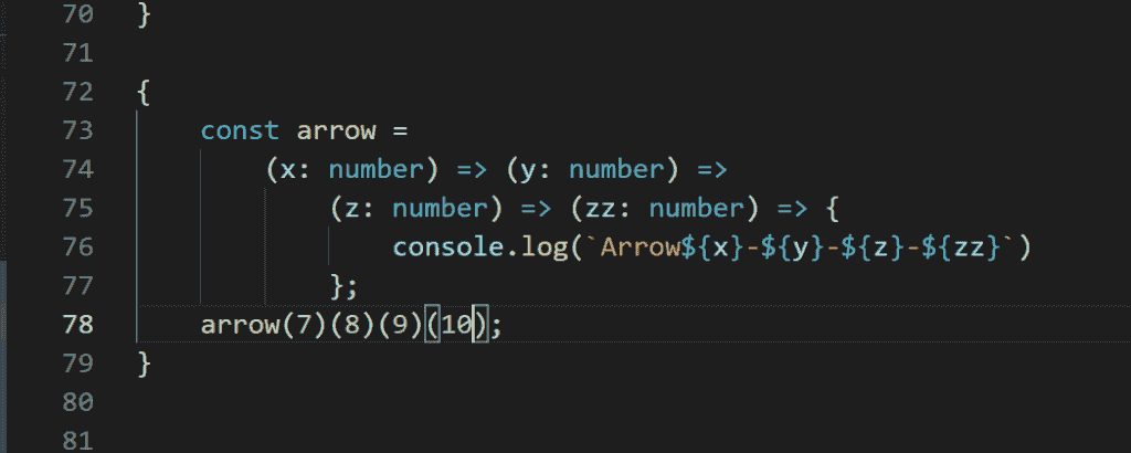 Javascript reduce arrow function