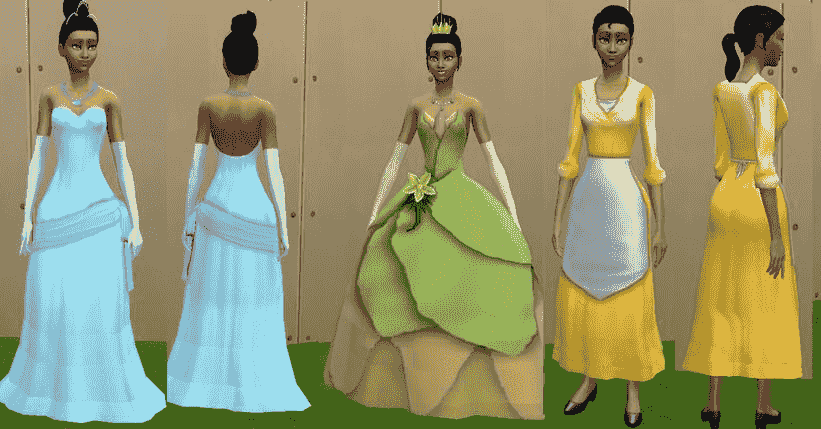 princess dress sims 4 sims4 