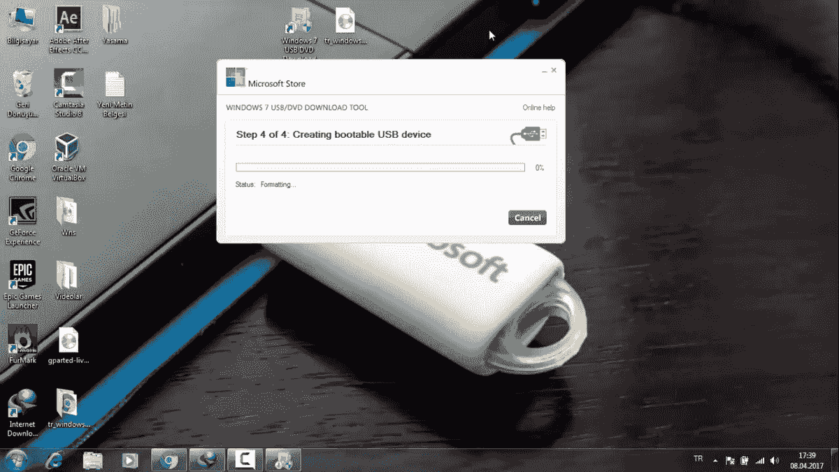 Microsoft usb tool bad iso