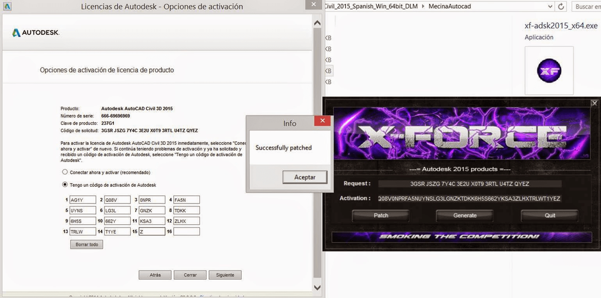 How to use xforce keygen autocad 2018