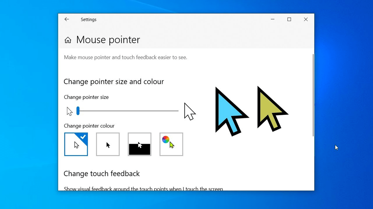 Change cursor color in notepad