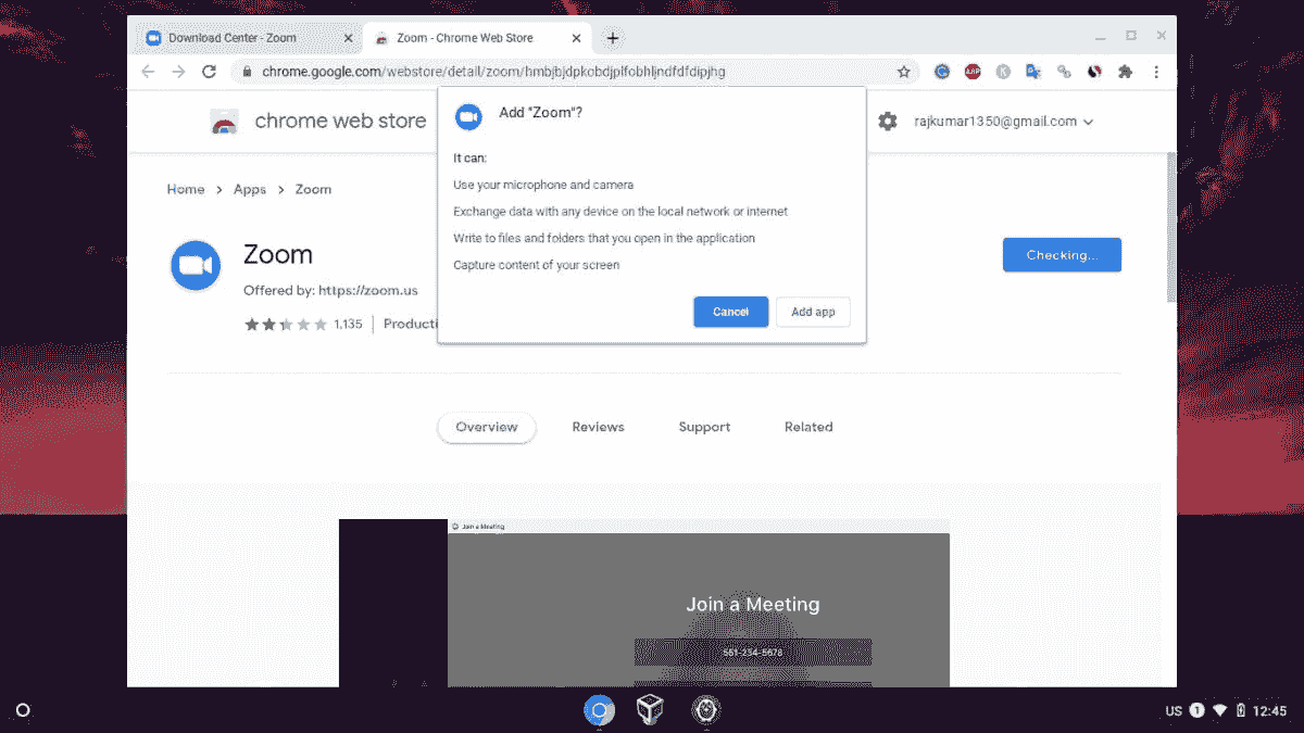 Zoom download for chromebook