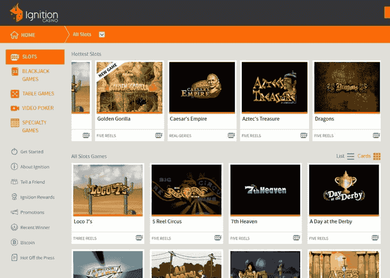 Ignition casino withdrawal minimum