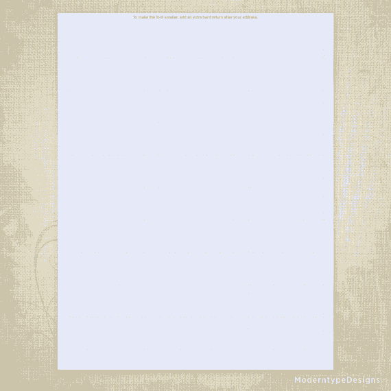 Avery labels 5160 template for mac