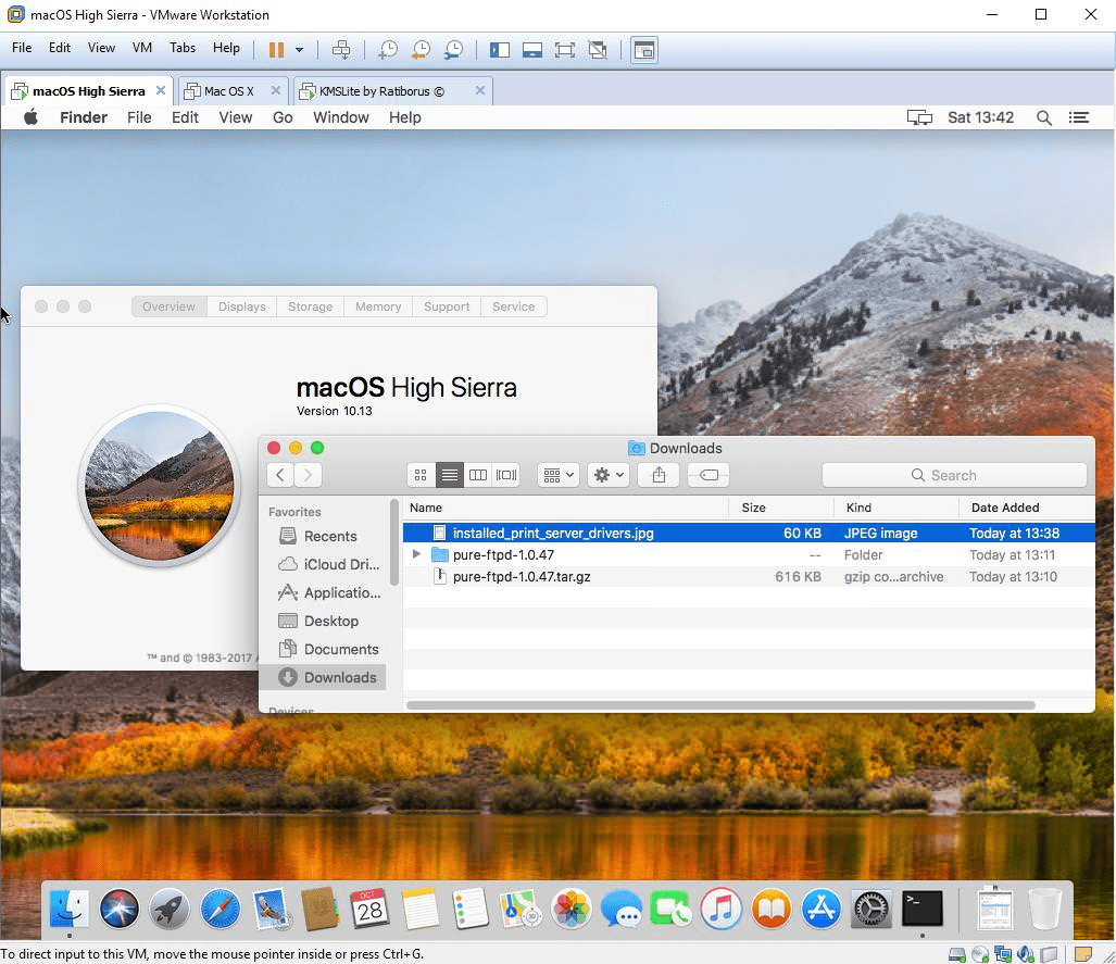 Open port for scanner mac high sierra?