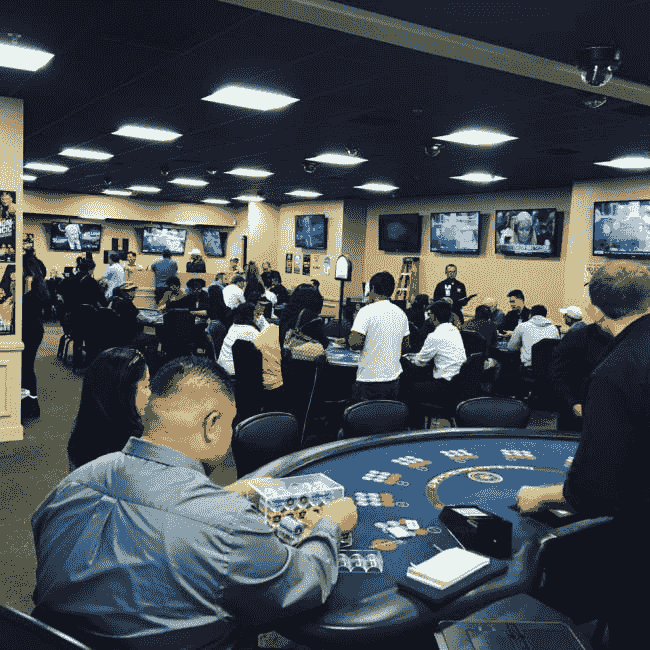 Casino poker rooms open near me