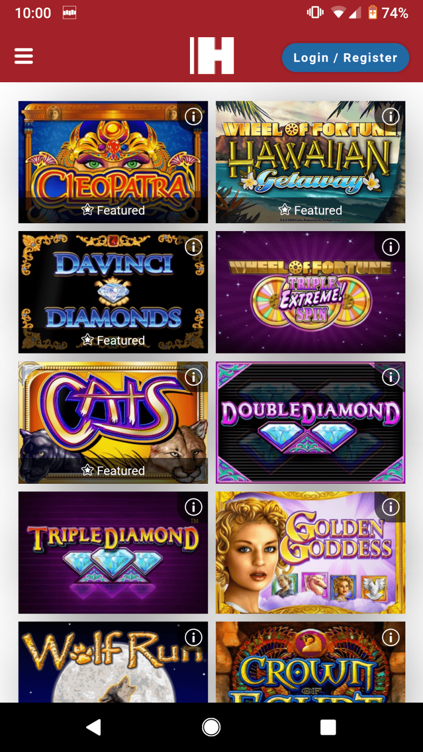 Hollywood online casino promo code