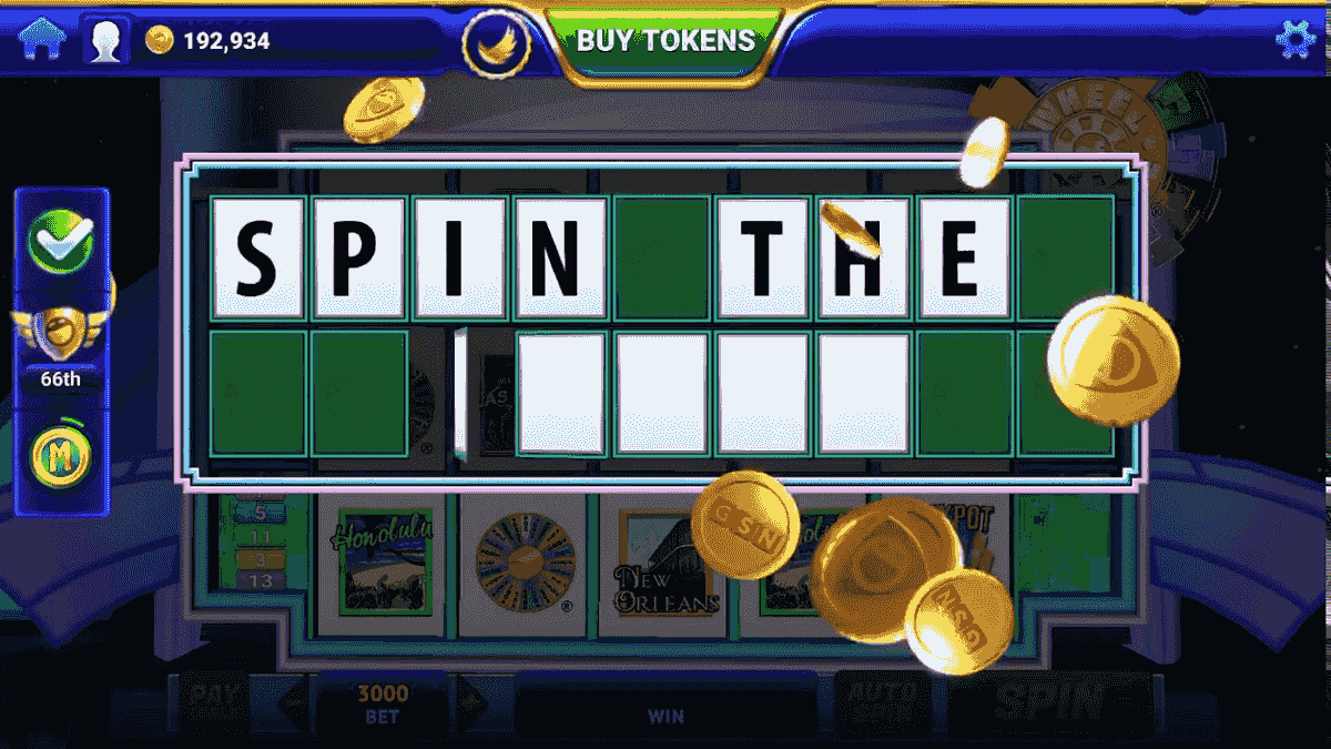 Casino wheel of fortune game