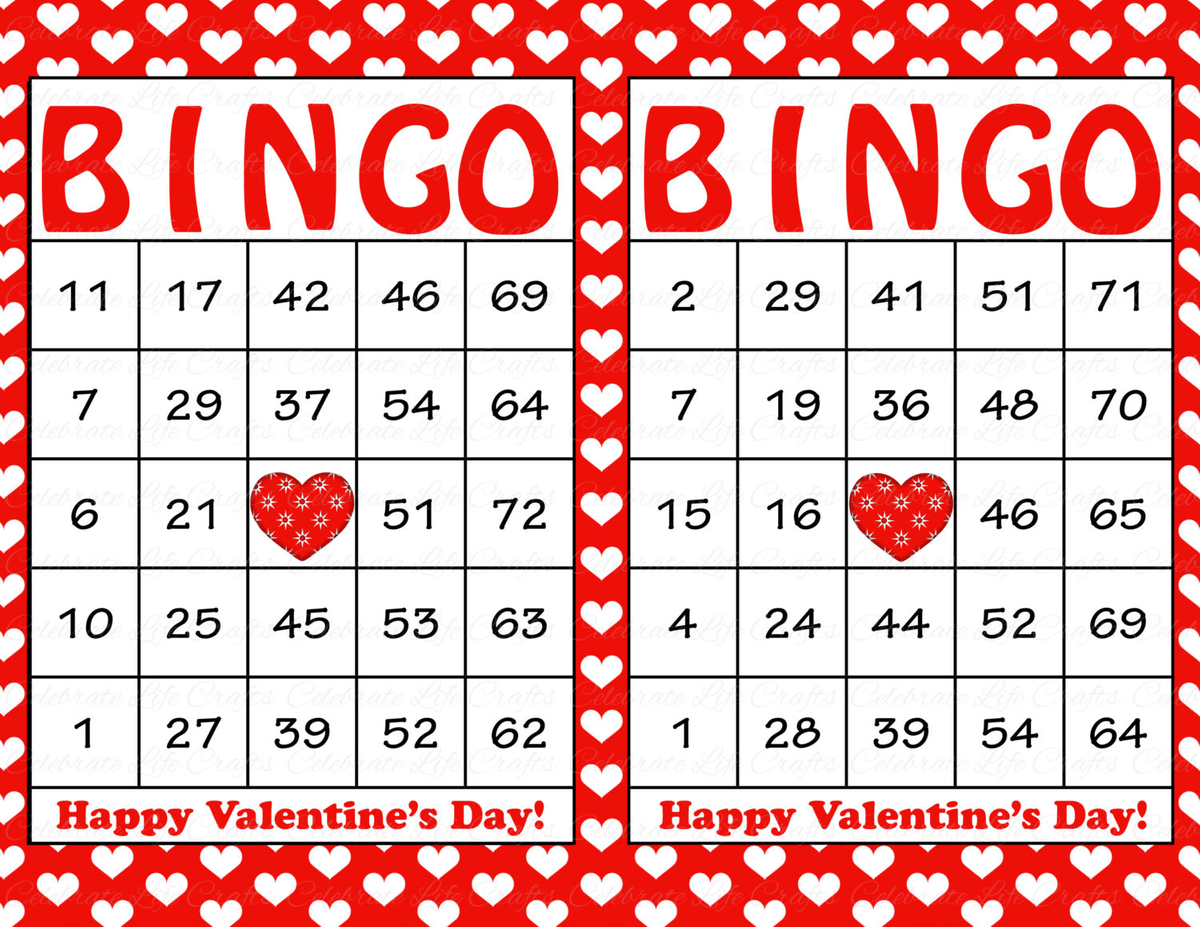 Bingo card generator numbers 1 75