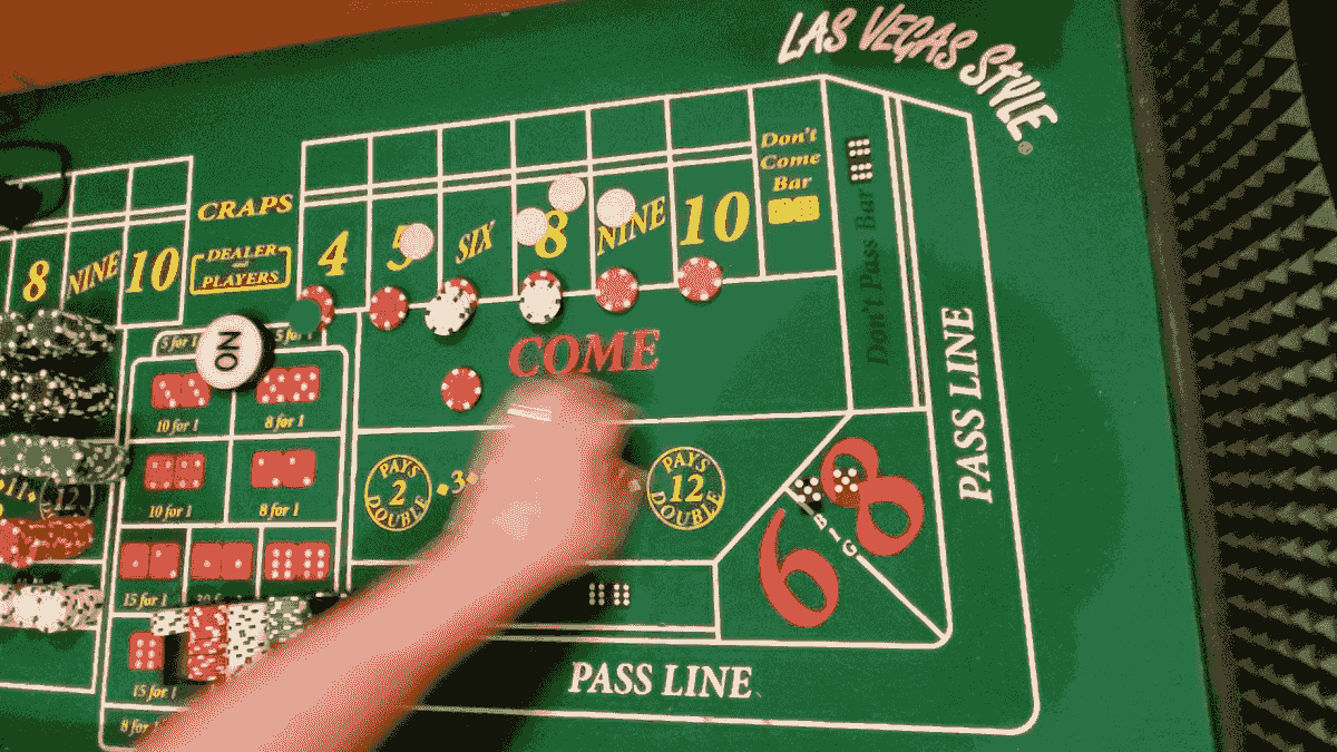 Craps place bet vs come bets
