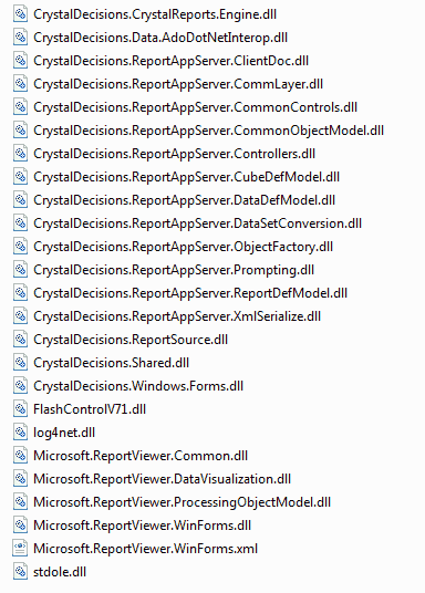 Sap crystal reports runtime engine for .net framework 3...