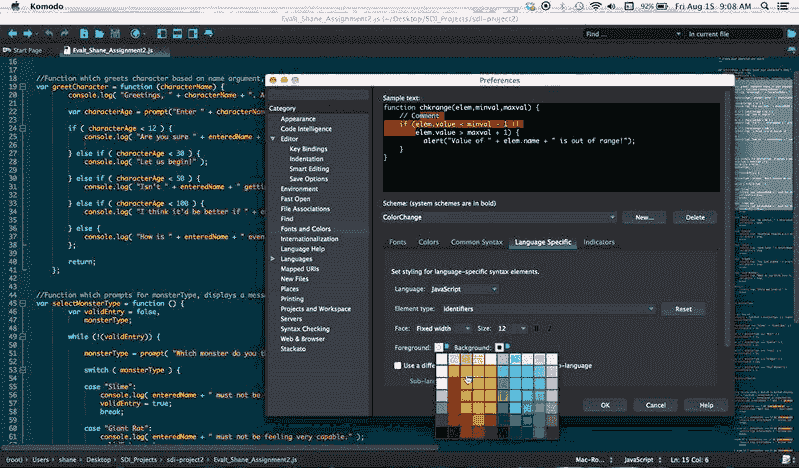 Code writing program for mac