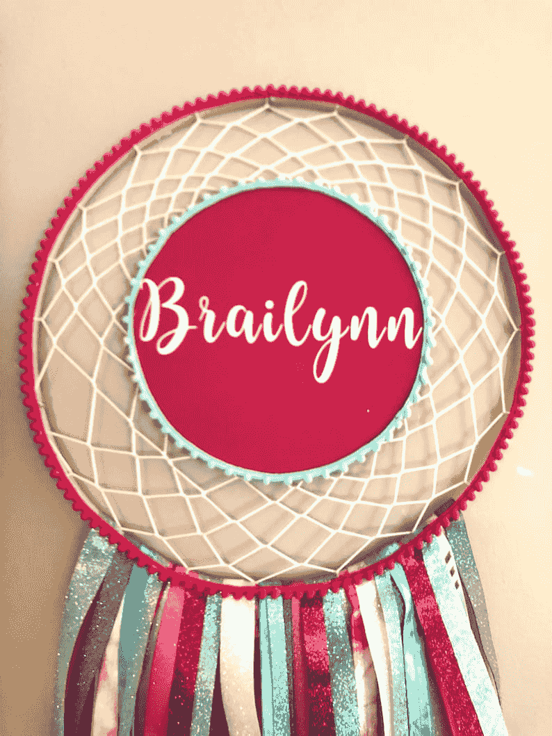 Personalized dream catcher