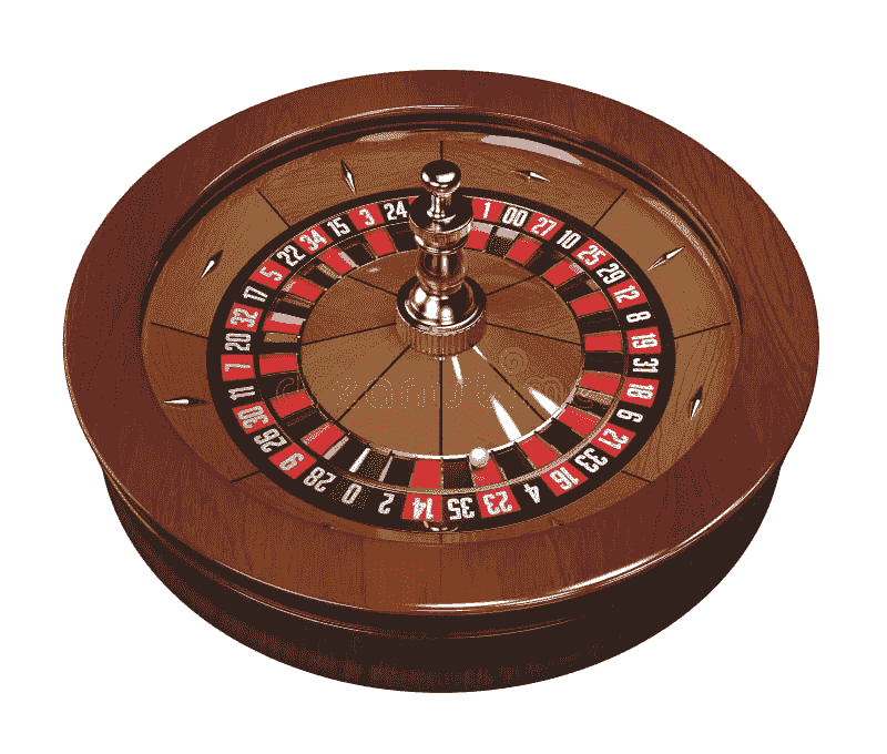 Roulette wheel layout double zero