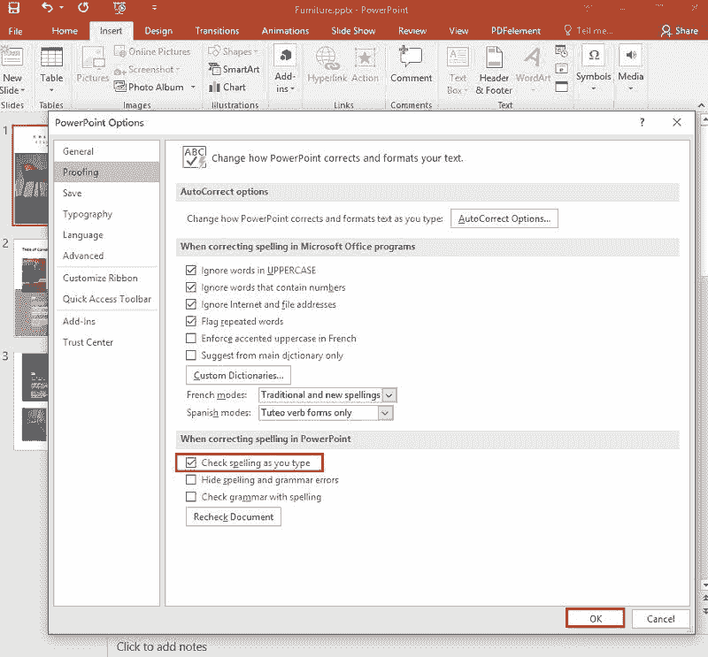 Why isn;t my spell checker working in word for mac
