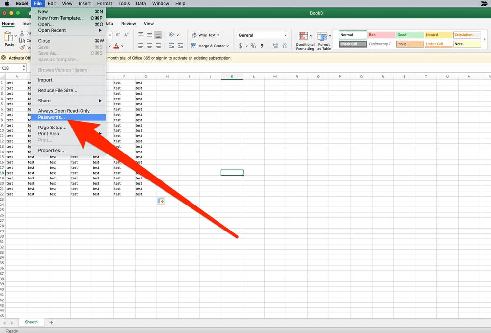Can i protect excel for mac table while still can hide ...