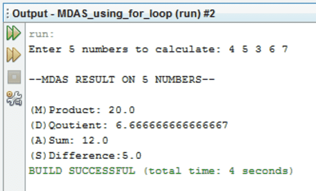 Source code java example