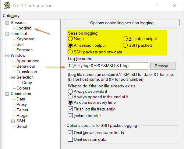 Putty transfer file xmodem