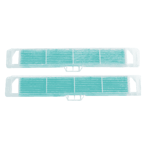 Mitsubishi air conditioner air cleaner filter model num...