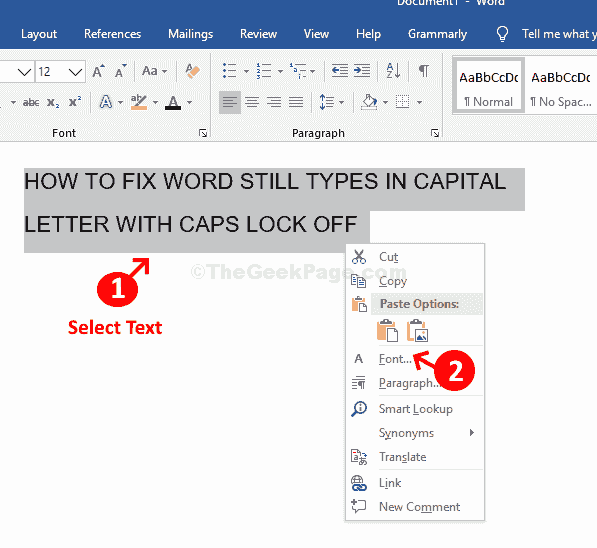 Shortcut for microsoft word synonym mac