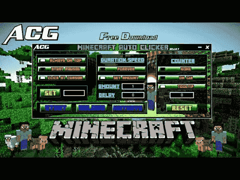 Minecraft speed auto clicker