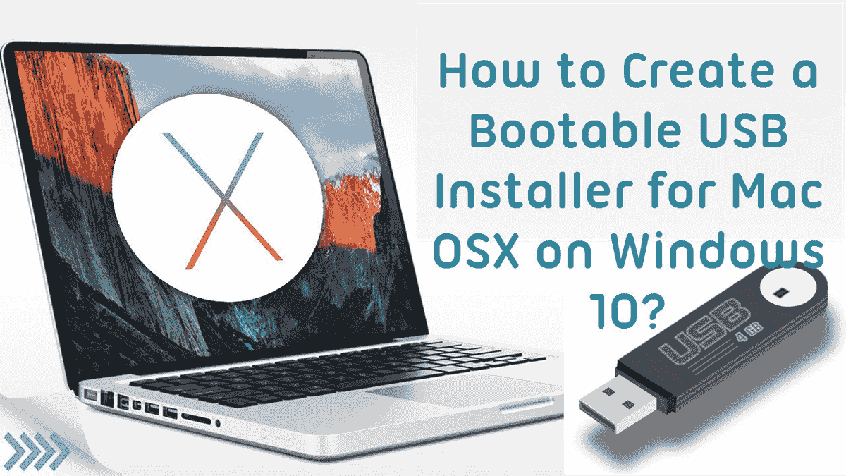 Make a dmg bootable os for mac usb
