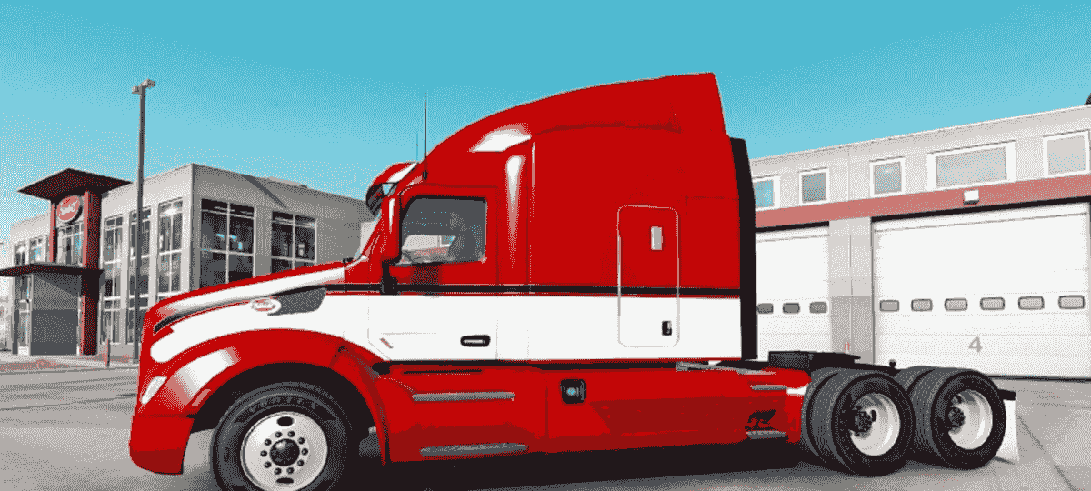 Skins grand truck simulator peterbilt