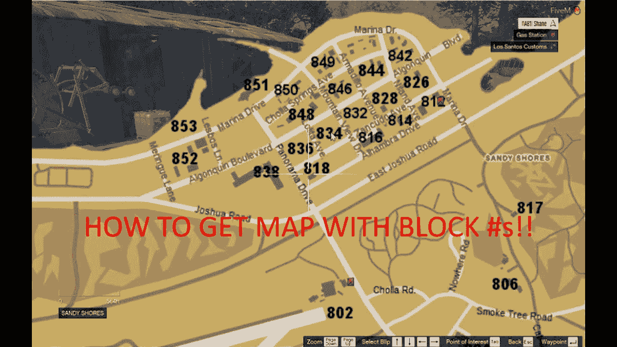 Gta fivem map postal code