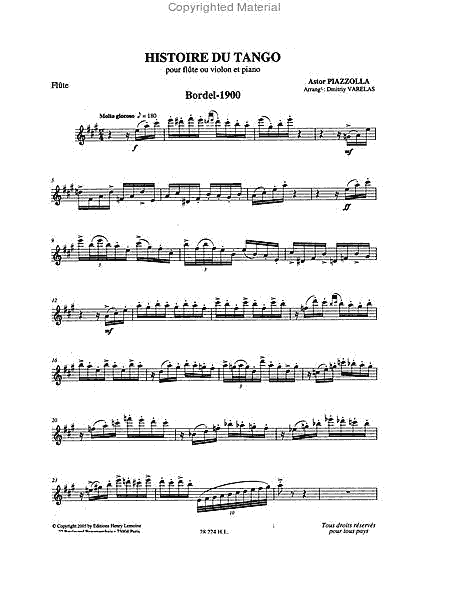 Astor piazzolla tango etudes for flute pdf