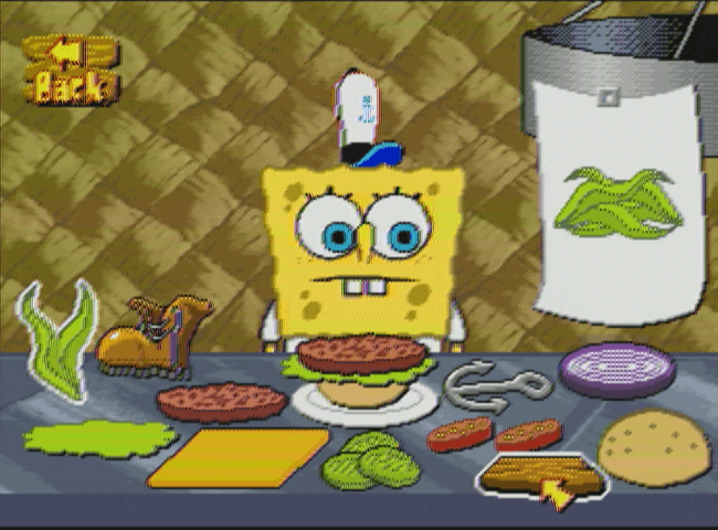 Spongebob cooking krabby patty game flip or flop