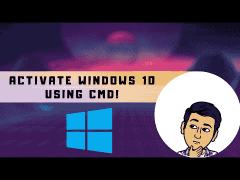 Windows 10 activate cmd