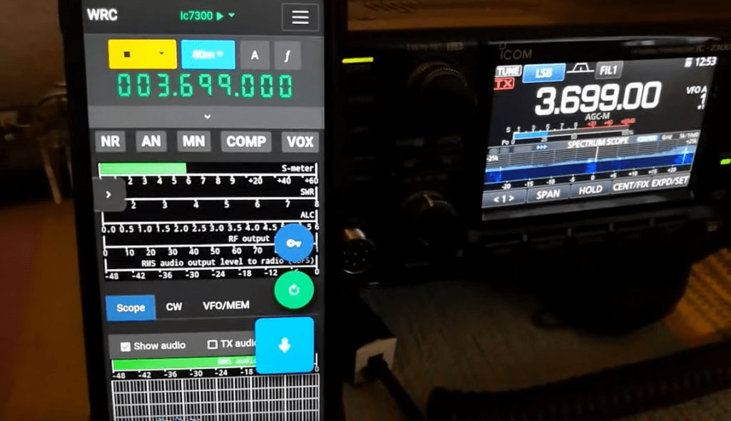 Ic 7300 remote control software