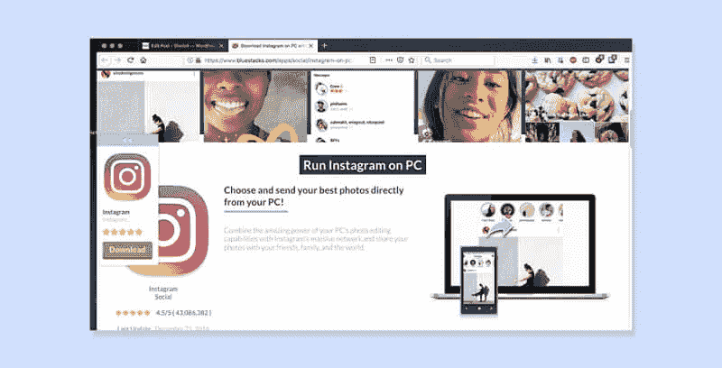 Instagram mac emulator
