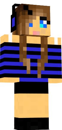 Minecraft Characters Spring Cool girl skins for minecraft